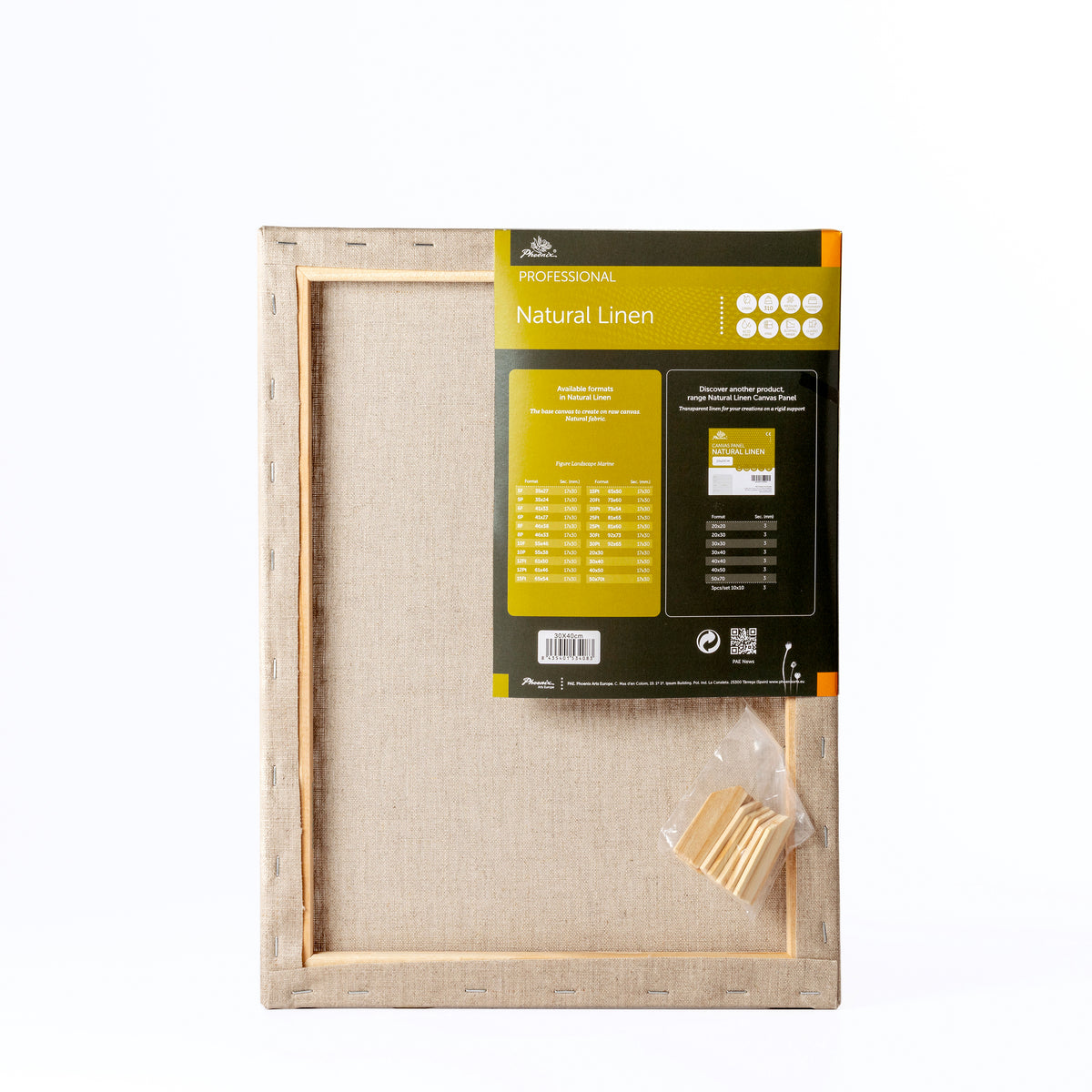 Natural Linen | 100% Linen | Medium Grain