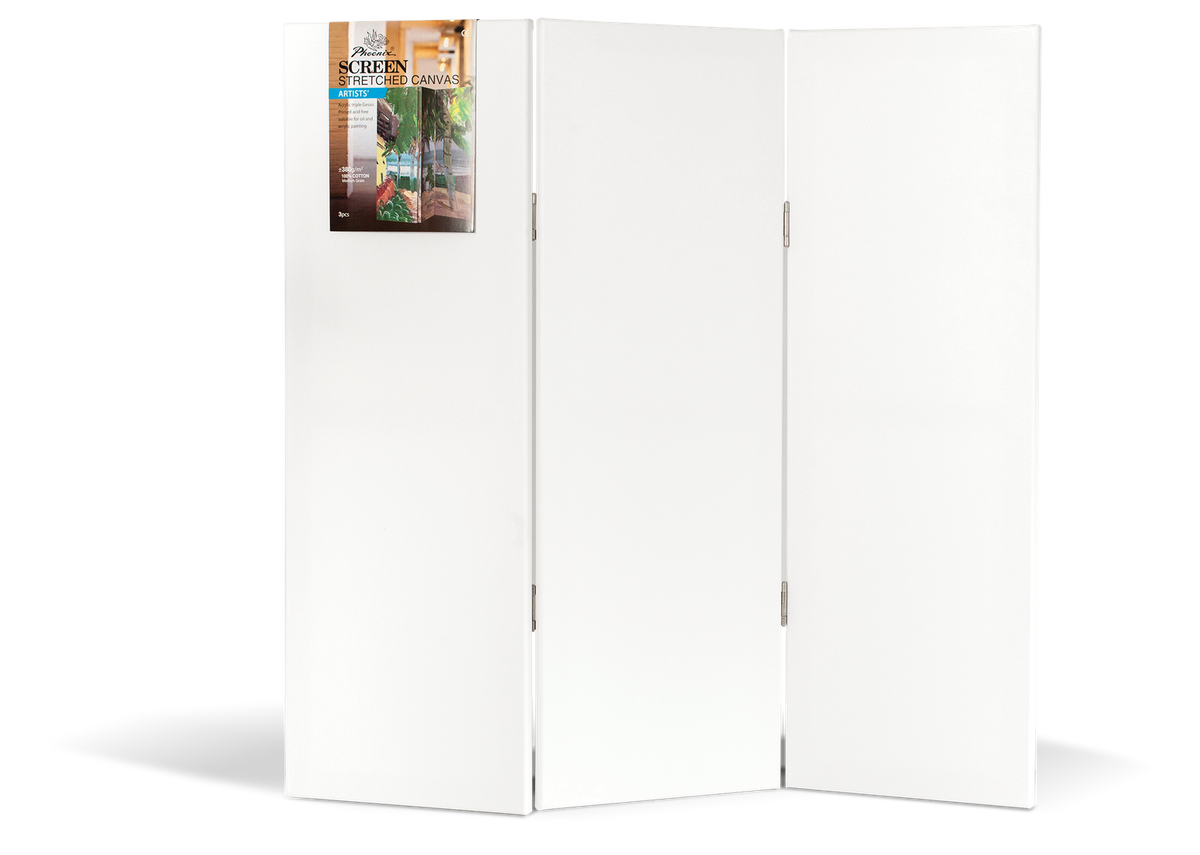 Screen Stretched Canvas | 100% Cotton | Medium Grain