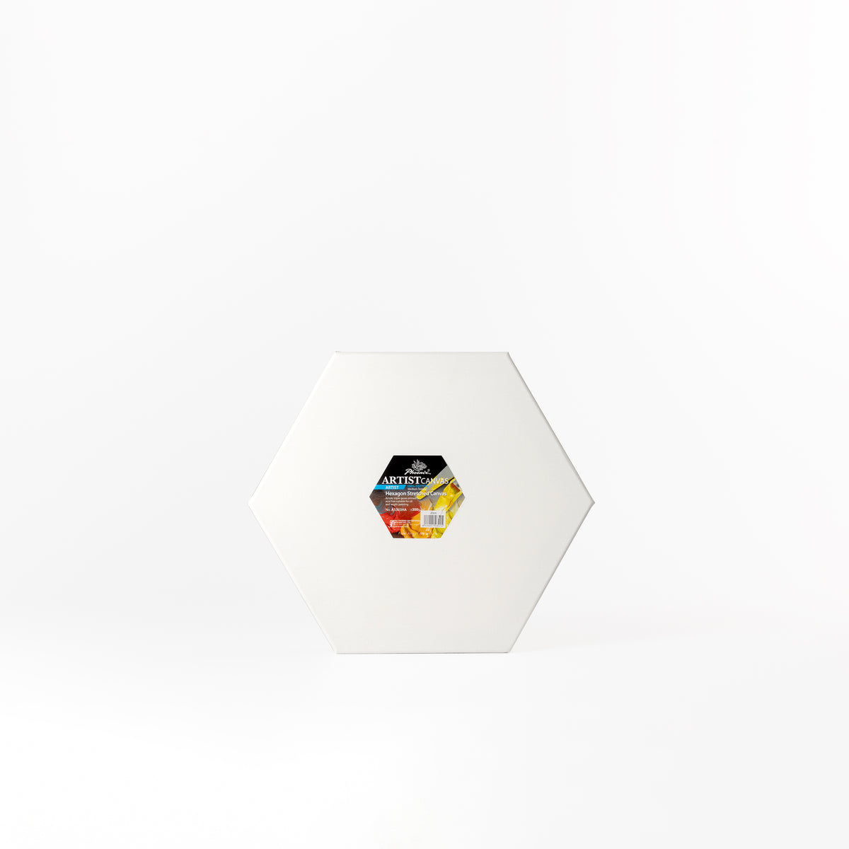 Hexagon Stretched Canvas | Algodón 100% | Grano Medio