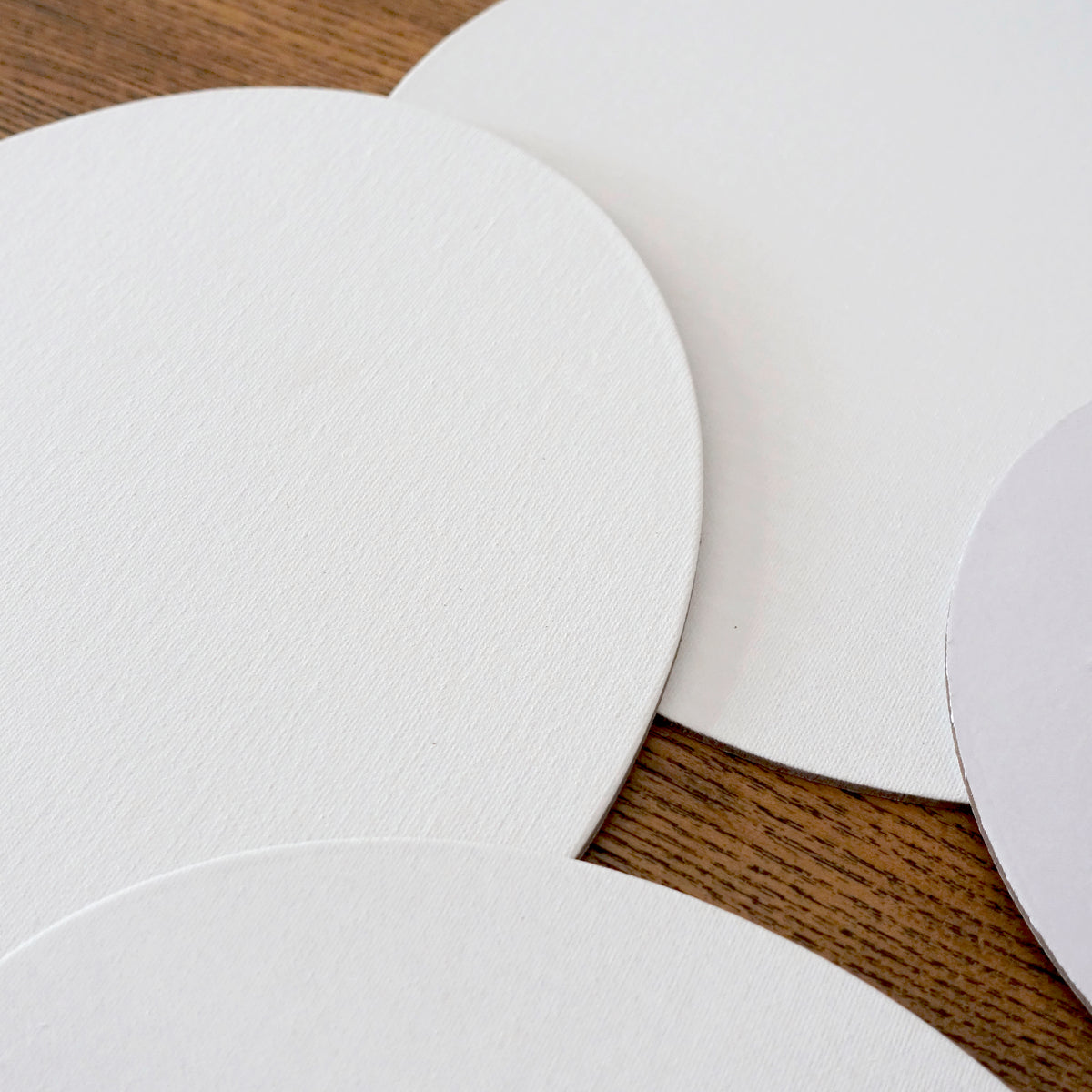 Canvas Panel Cotton | Ovale | Grain moyen