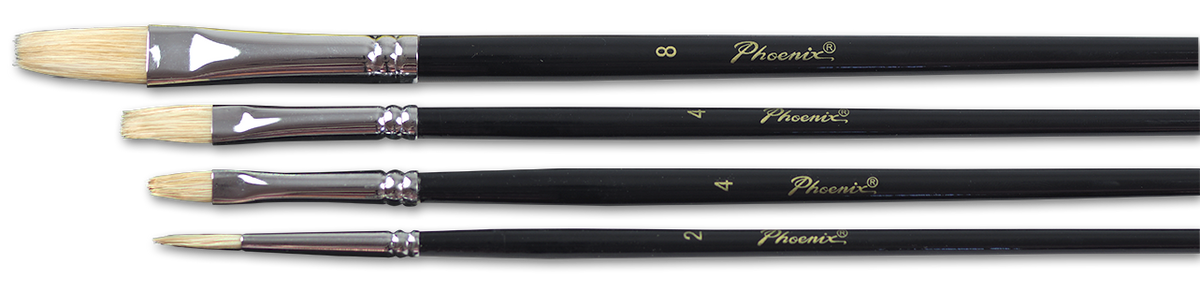 Oil Classic | Set | Bristle hair | Long handle