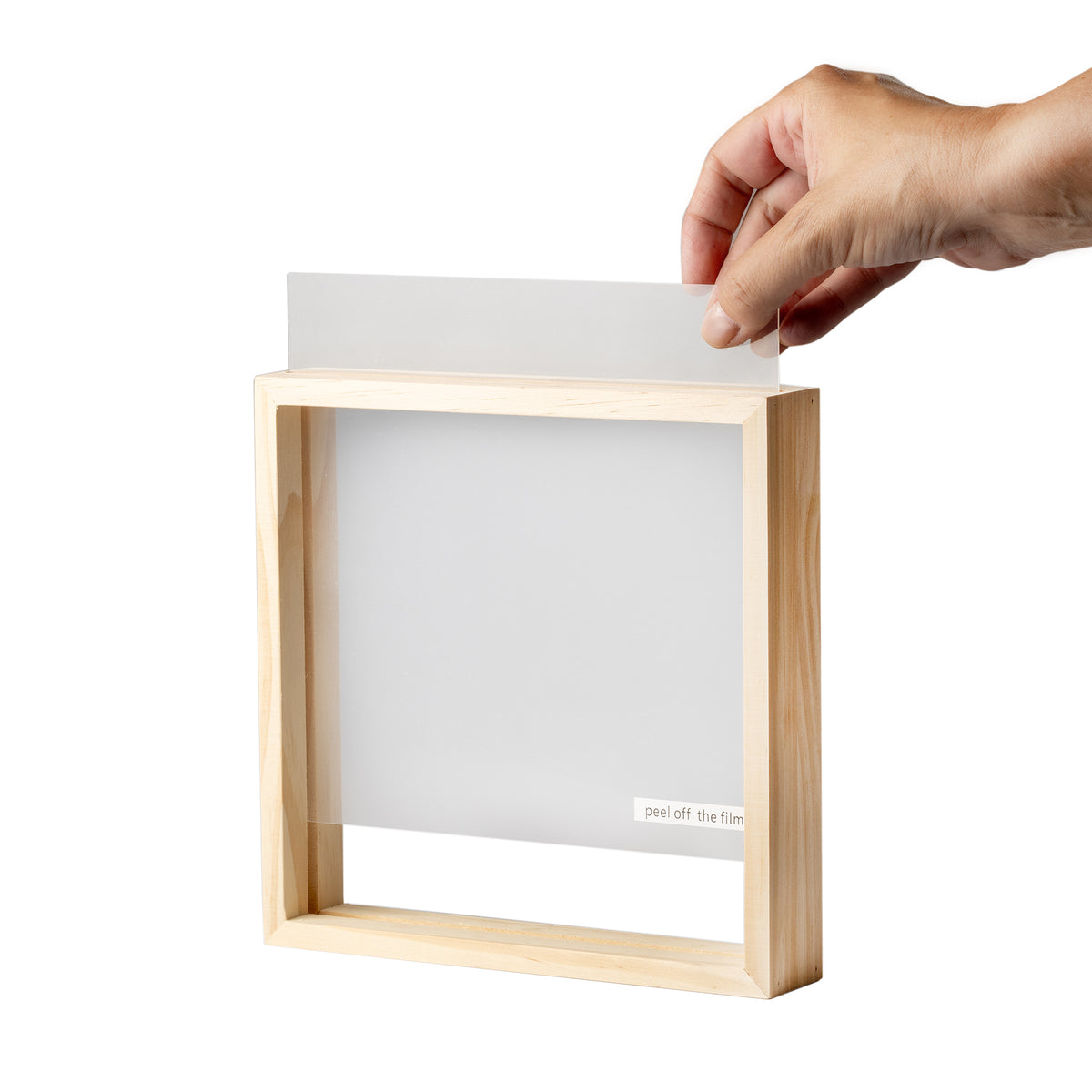 Wood Floating Frame