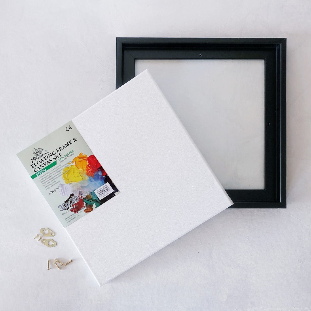 Prime Cotton Canvas & Floating Frame Set | Studio