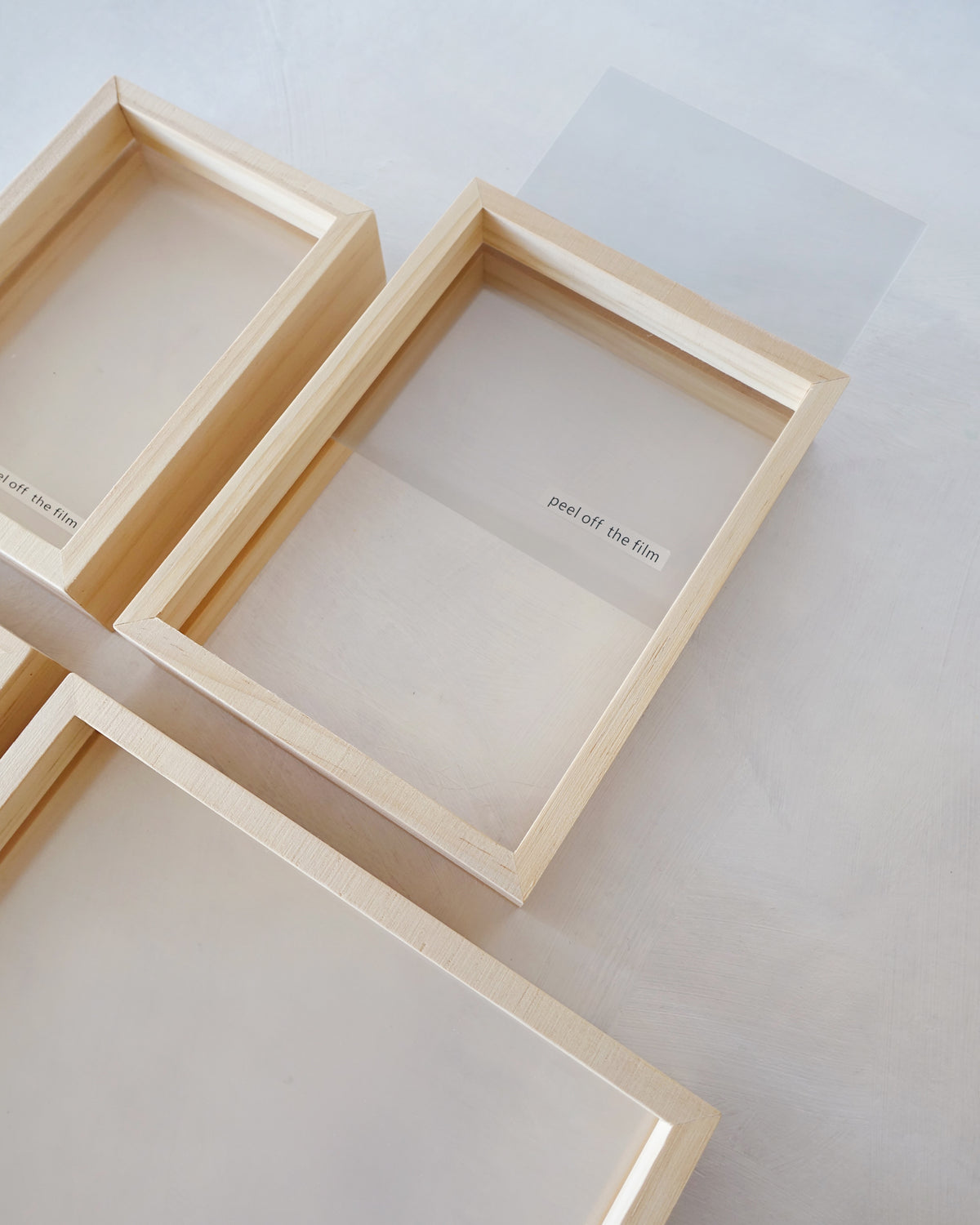 Wood Floating Frame