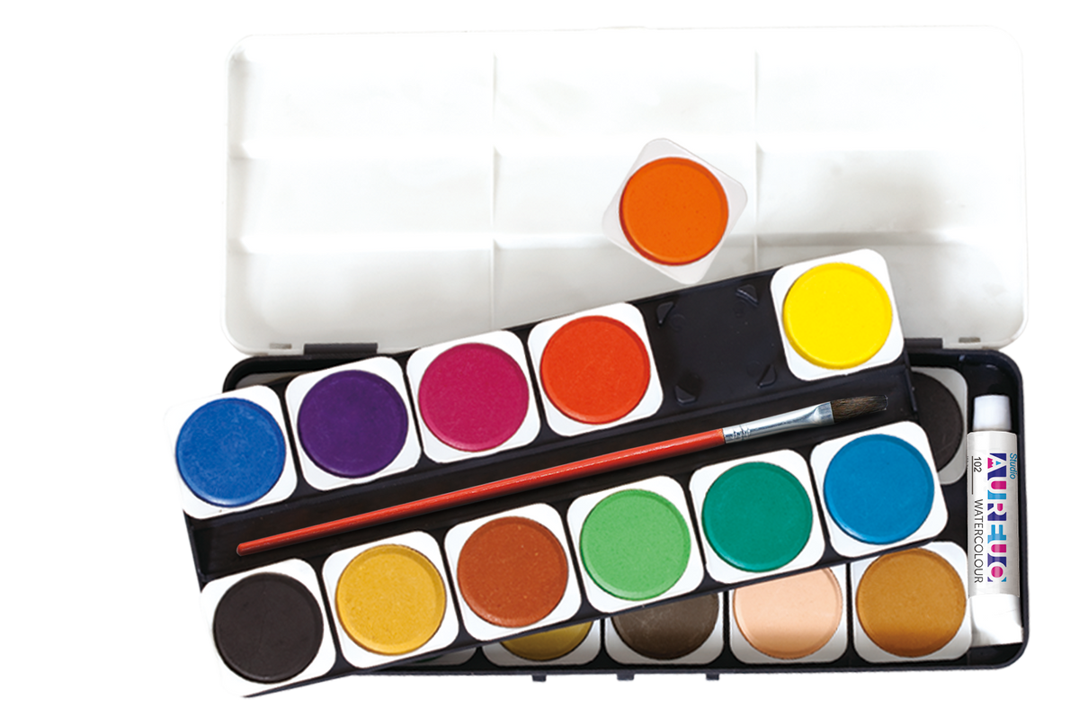 Phoenix Studio | Watercolour Pan Set | 24 Colours