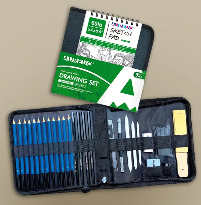 Aureuo Drawing Set | 30 pcs