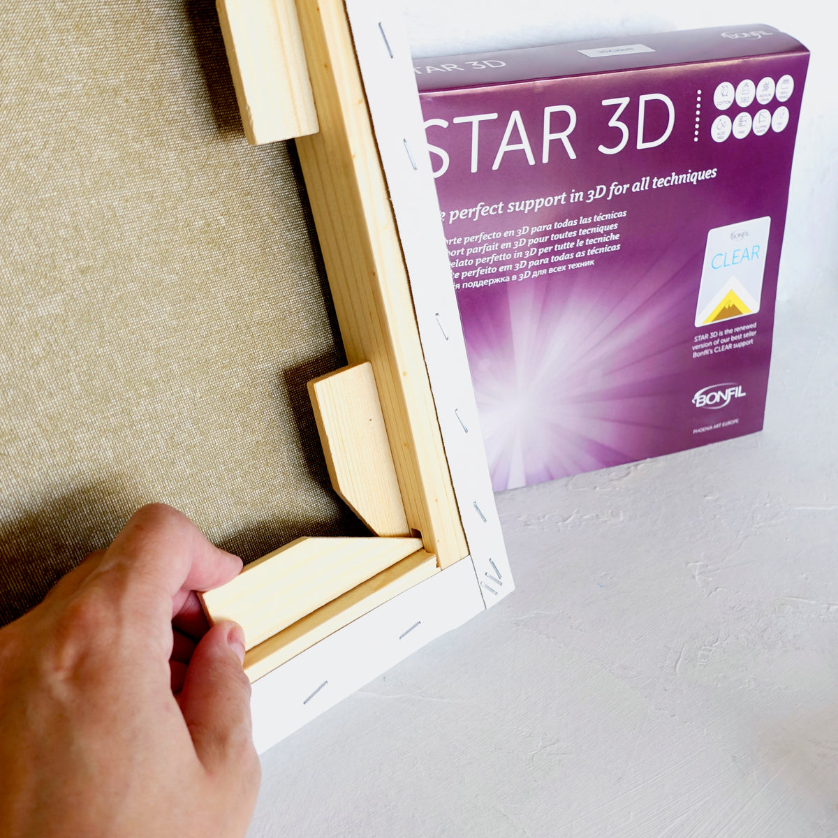 Star 3D | Professional | 100% Cotton | Medium Grain