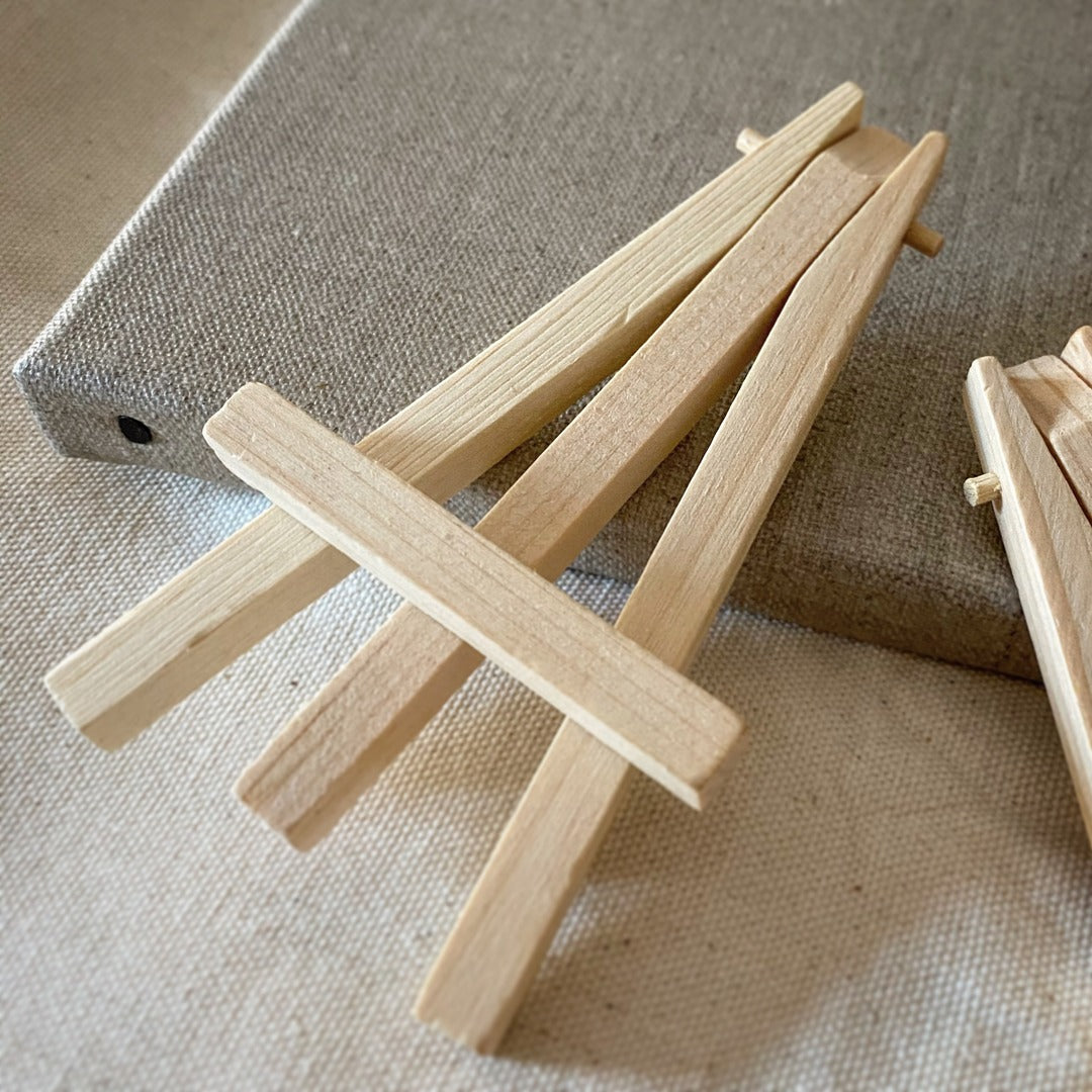 My Mini Easel Display | natural / negro | 12,5 cm