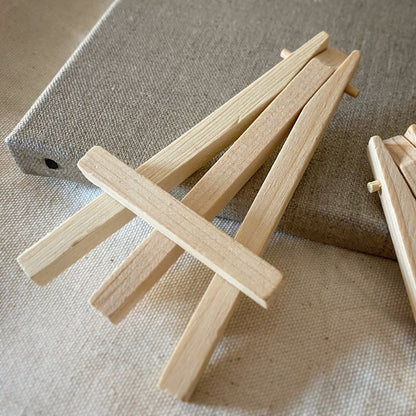 My Mini Easel Display | natural / negro | 12,5 cm