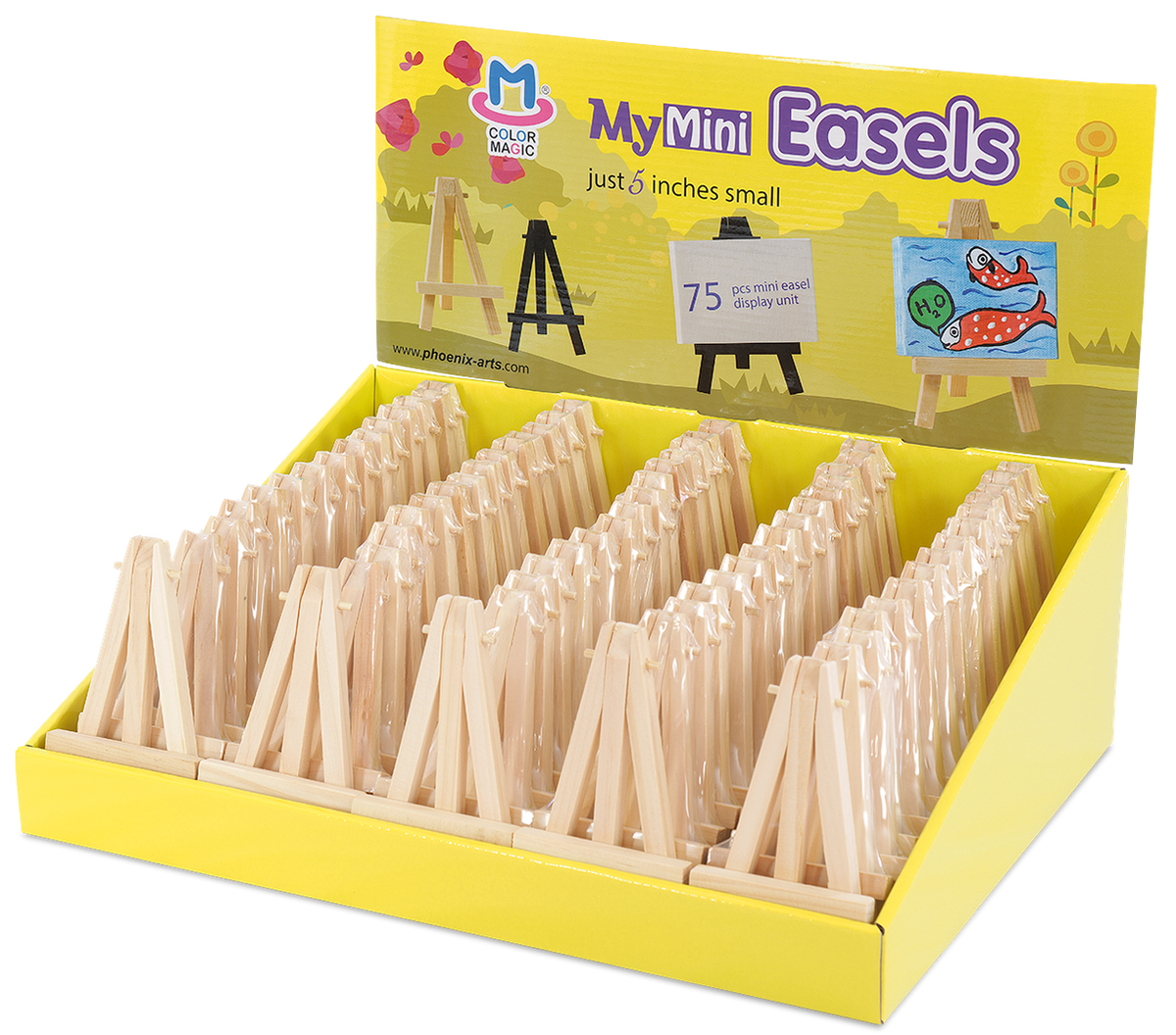 My Mini Easel Display | natural / negro | 12,5 cm