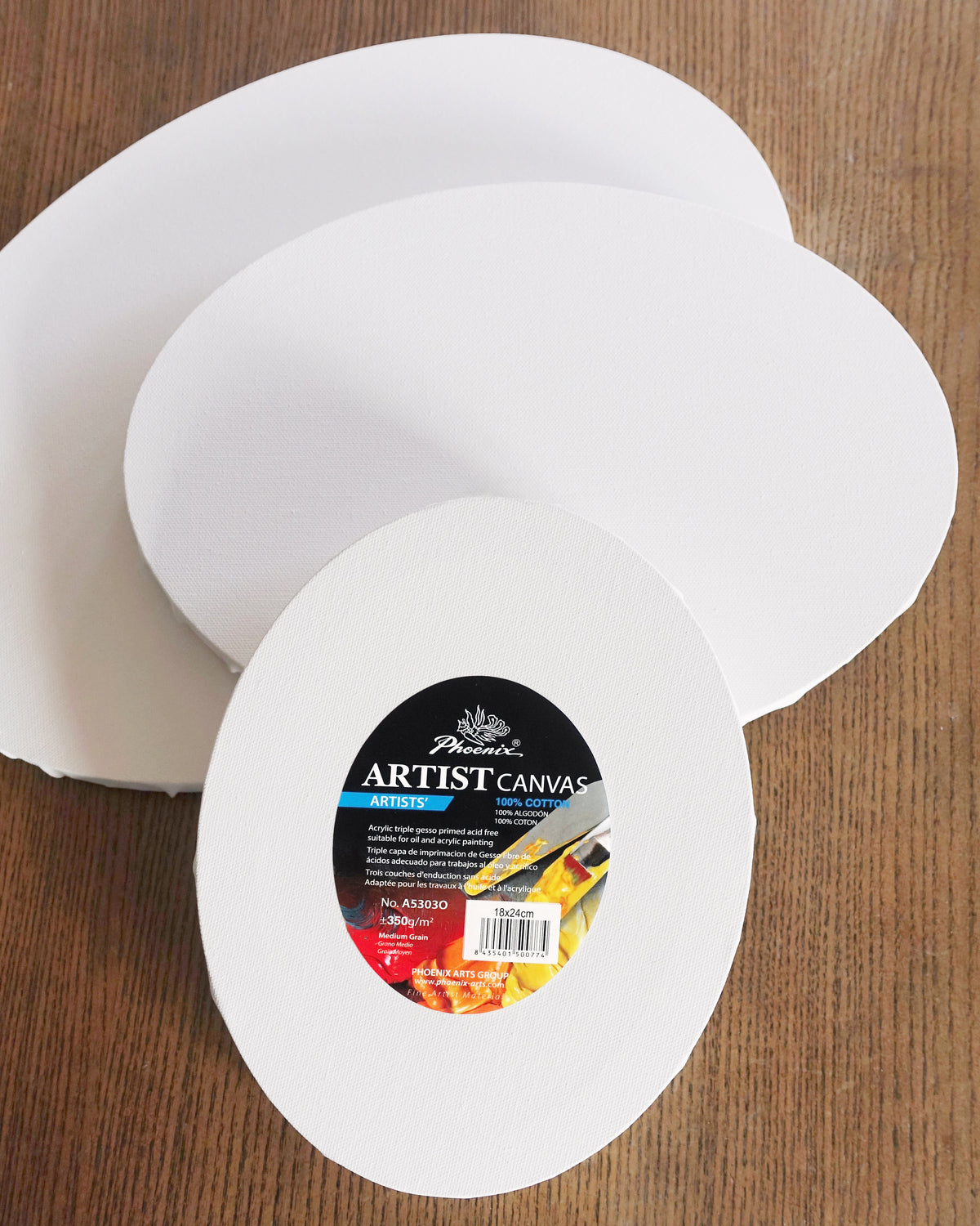 Oval | 100% Cotton | Medium Grain