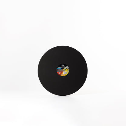 Round Black | 100% Cotton | Medium Grain