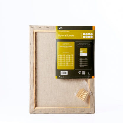 Natural Linen | 100% Linen | Medium Grain