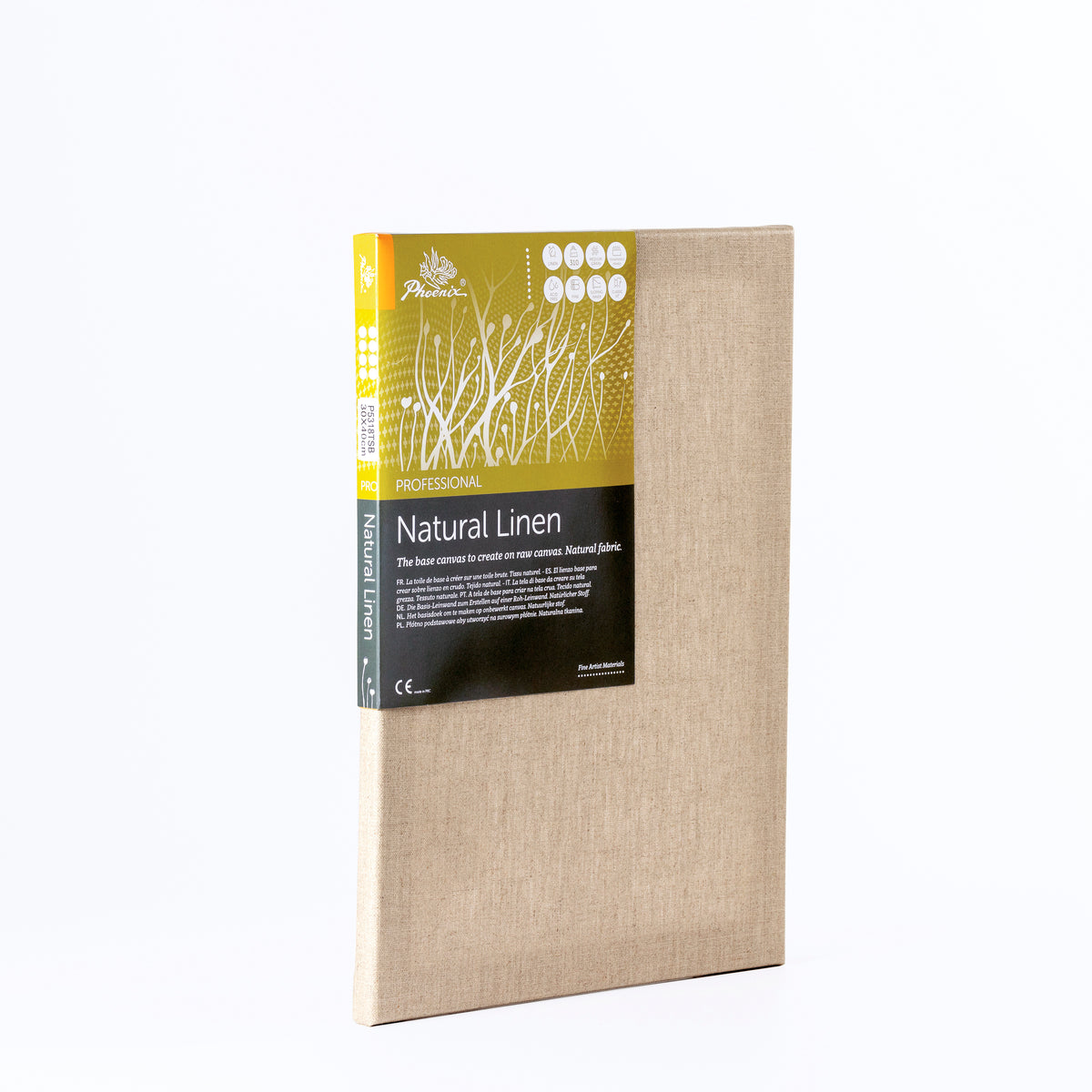 Natural Linen | 100% Linen | Medium Grain