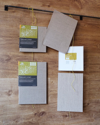 Natural Linen | 100% Linen | Medium Grain