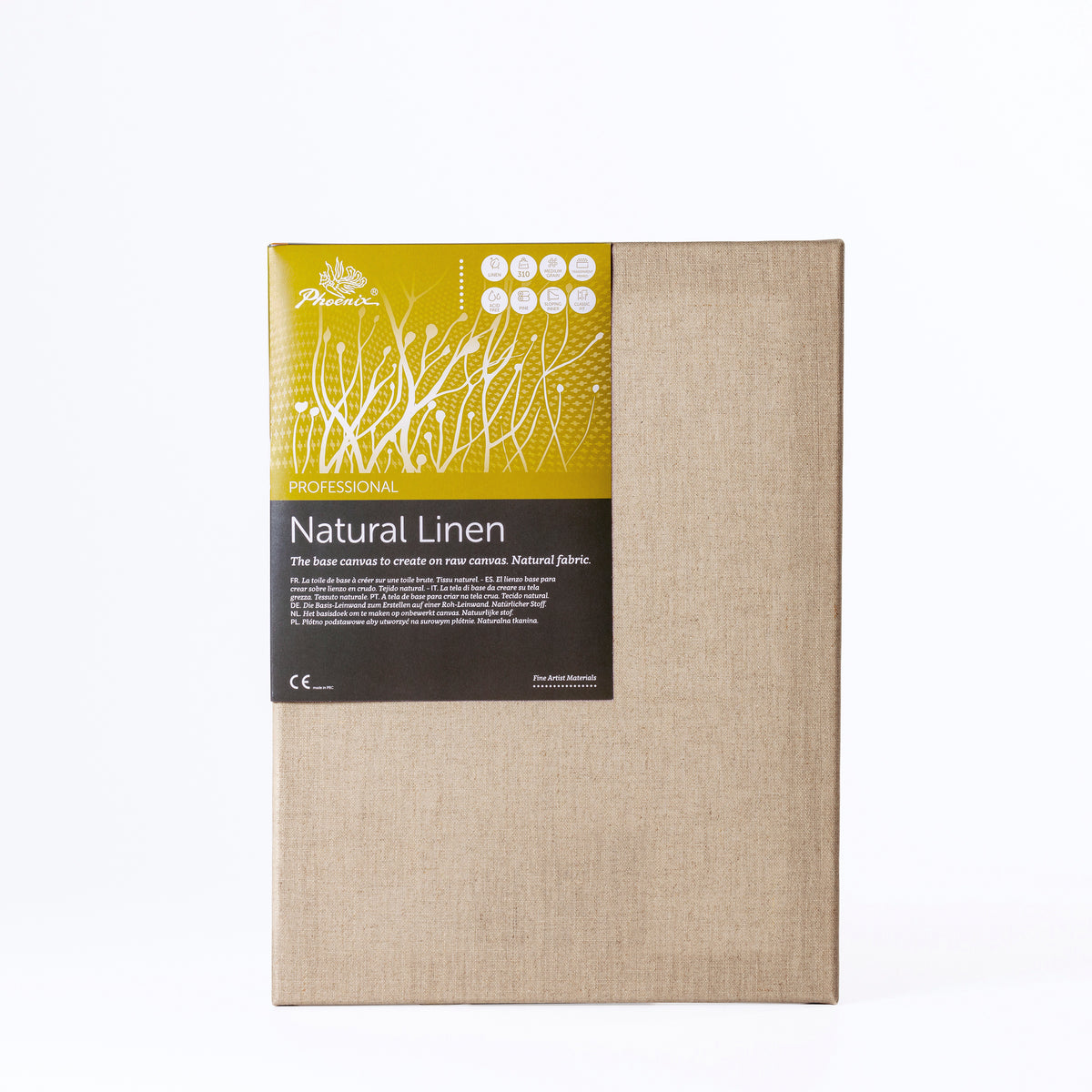 Natural Linen | 100% Linen | Medium Grain