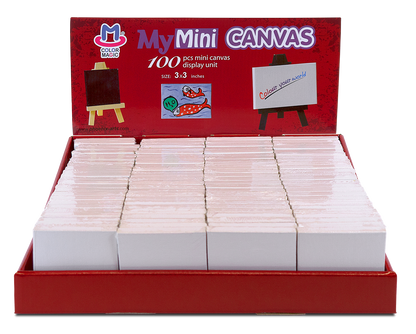 My Mini Canvas Display | White / Black | 7 x 7 cm