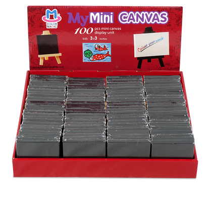 My Mini Canvas Display | White / Black | 7 x 7 cm