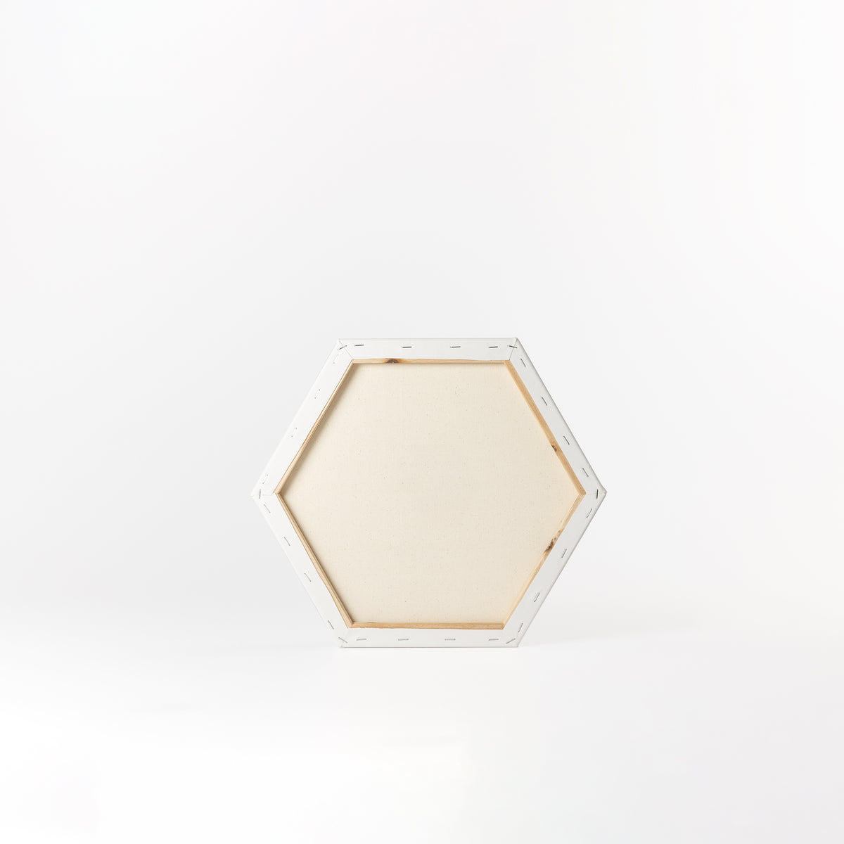 Hexagon Stretched Canvas | Algodón 100% | Grano Medio