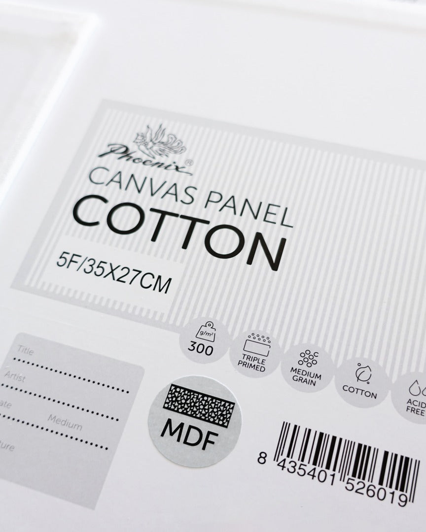 Canvas Panel Cotton Star | Cotton | Medium Grain