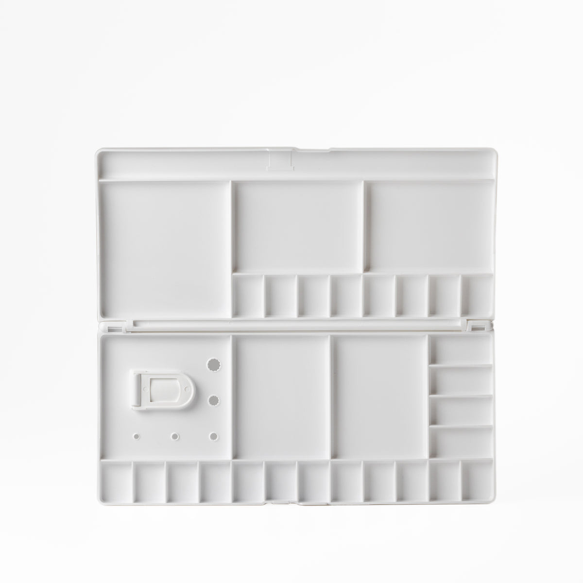 Paleta rectangular de plástico | plegable