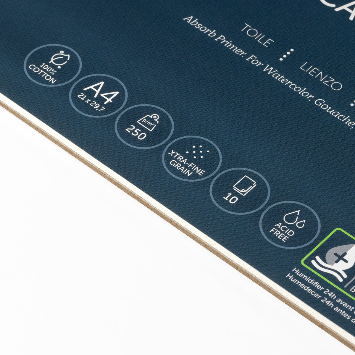 Absorb Canvas Pad | 100% Cotton Canvas | Extra Fine Grain