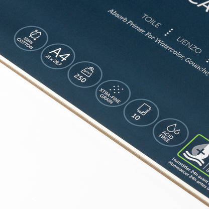 Absorb Canvas Pad | 100% Cotton Canvas | Extra Fine Grain
