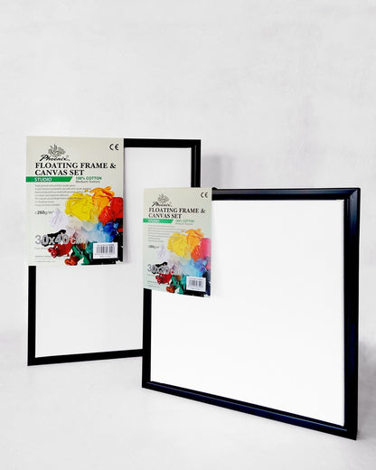Prime Cotton Canvas & Floating Frame Set | Studio