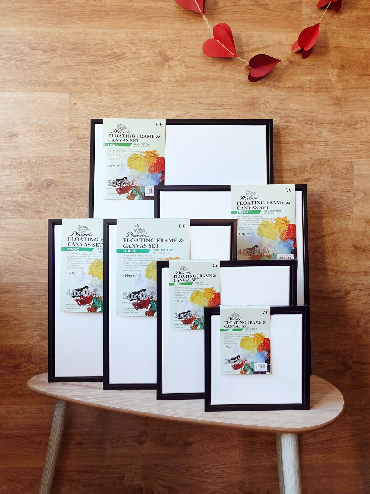 Prime Cotton Canvas & Floating Frame Set | Studio
