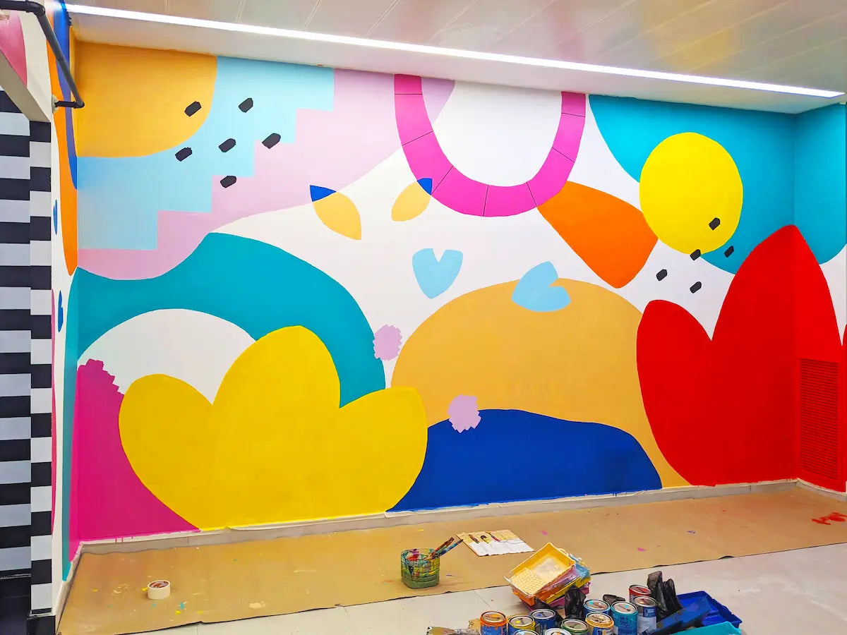Mural para FoKO Immersive Gallery. Palma de Mallorca 2024