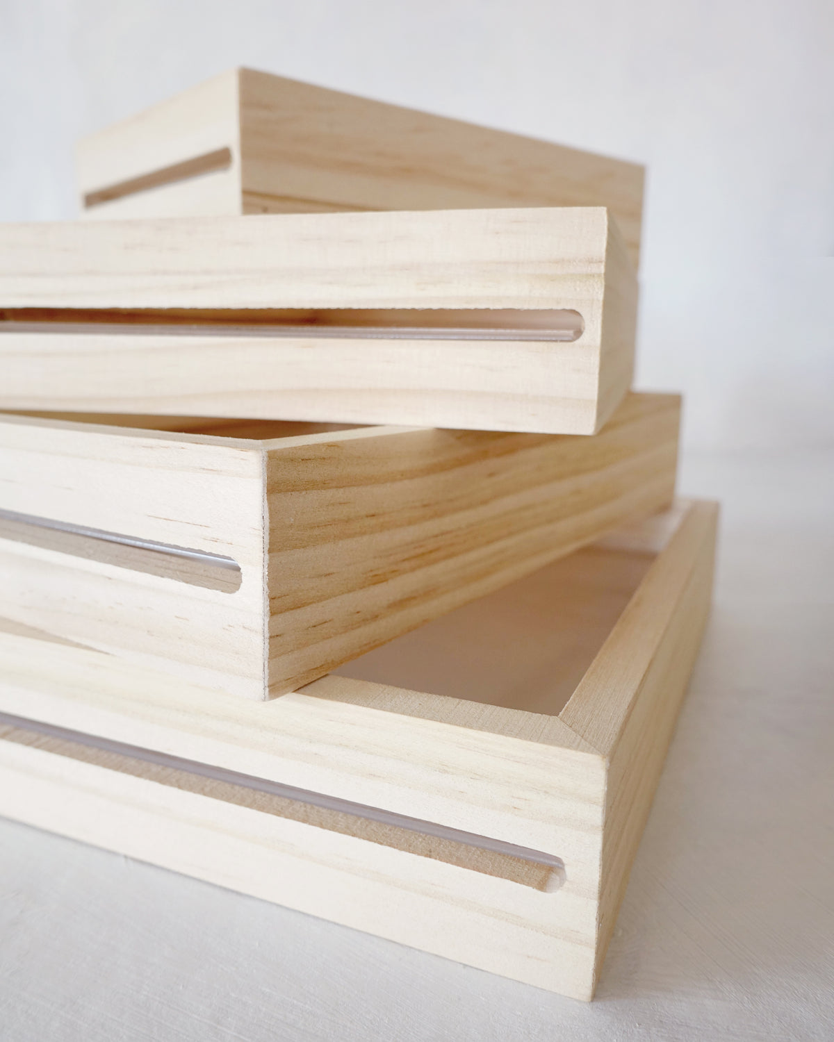 Wood Floating Frame