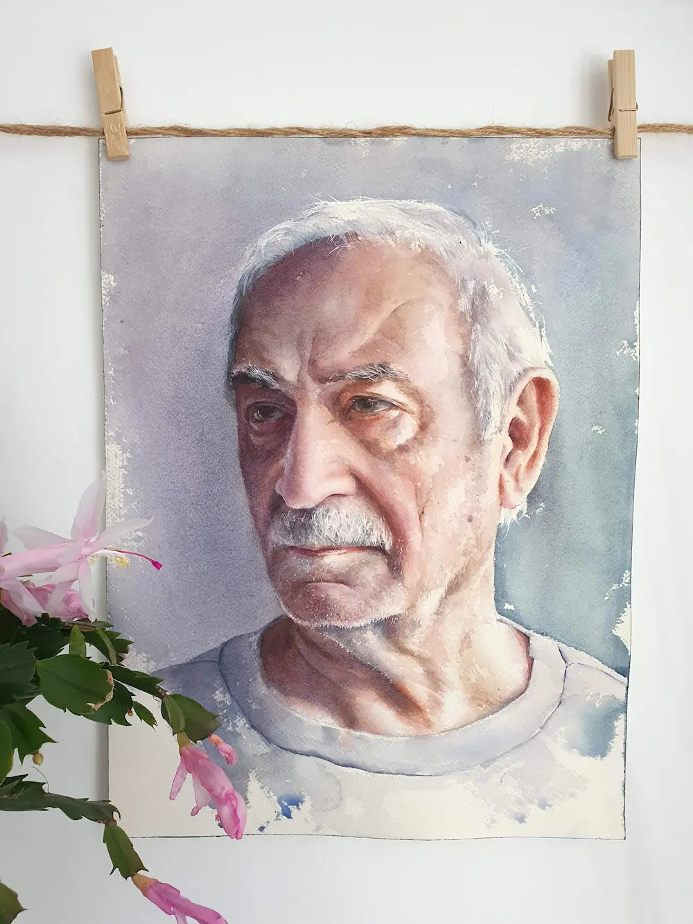 “Asik”. Acuarela sobre papel