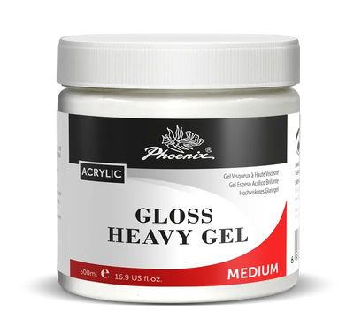 Gel Acrílico Espeso Brillante | Bote de 500 ml