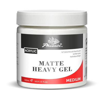 Gel Acrílico Espeso Mate | Bote de 500 ml