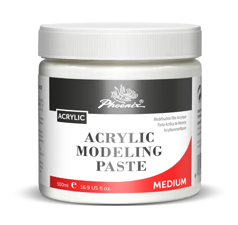 Acrylic Modeling Paste | 500 ml Jar