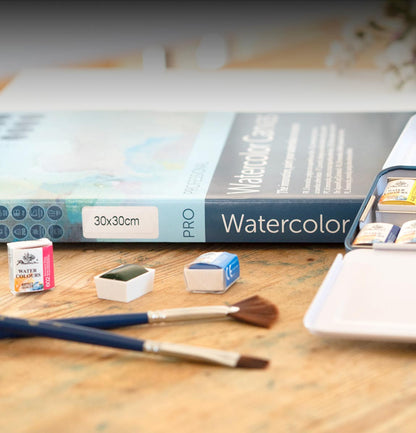 Watercolour Canvas | Préparé pour l’aquarelle | Grain extra-fin