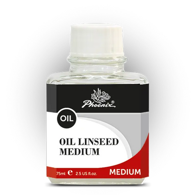 Médium para óleo | Aceite de linaza purificado | Frasco de 75 ml