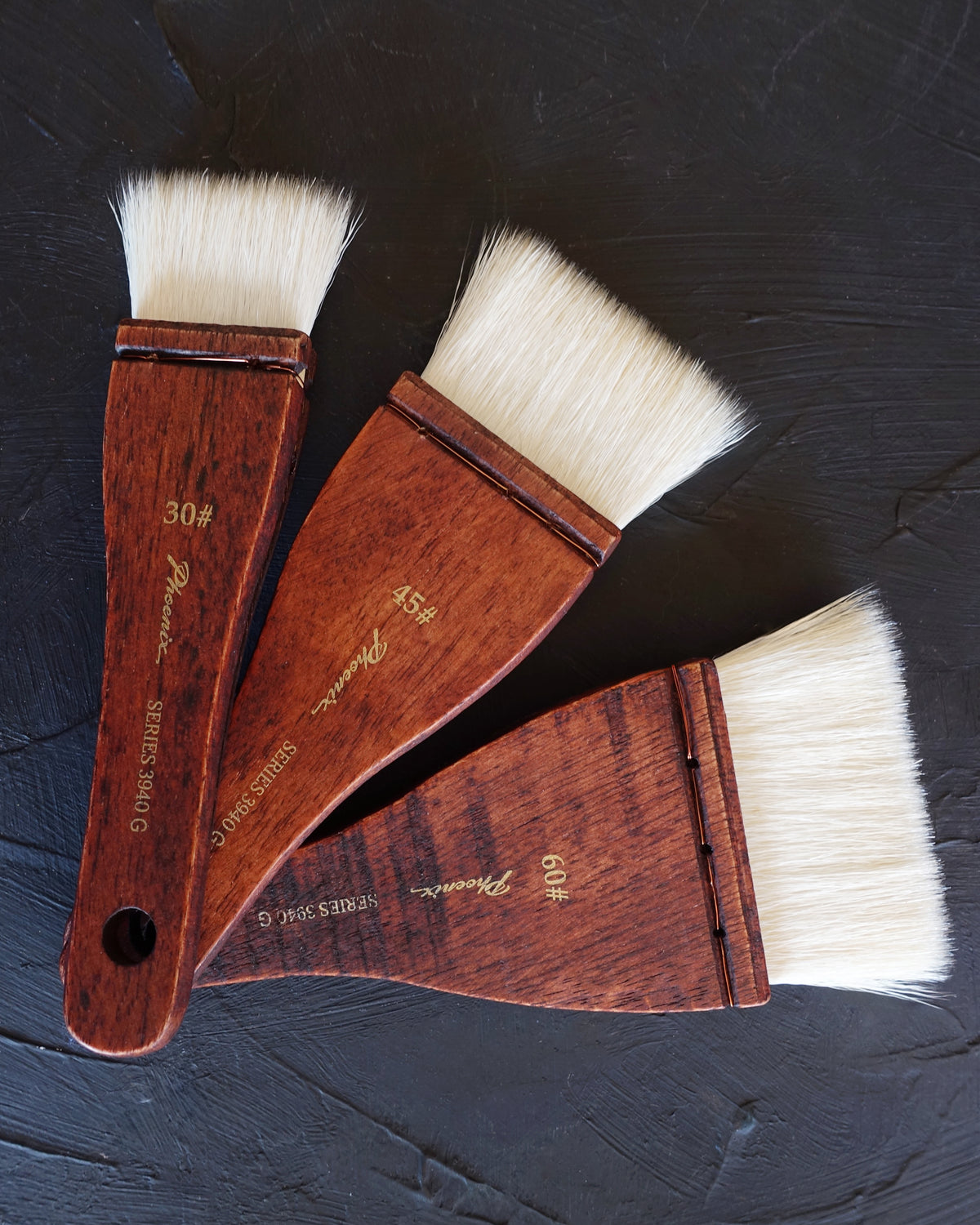 May Pro Hake Brushes | Pelo de cabra | Serie 3940G