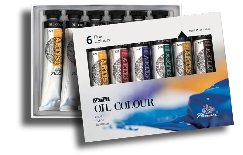 Artist | Oil Colour Set | 6 × 40 ml Tubes