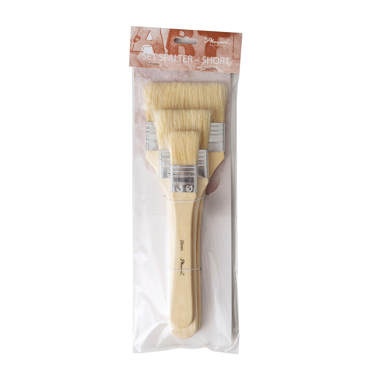 Set de paletinas de cerda natural | 3 piezas