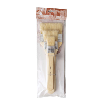 Set de paletinas de cerda natural | 3 piezas