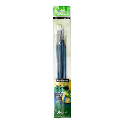 Acrylic & Oil Classic | Set | Nylon blanc | Manche long