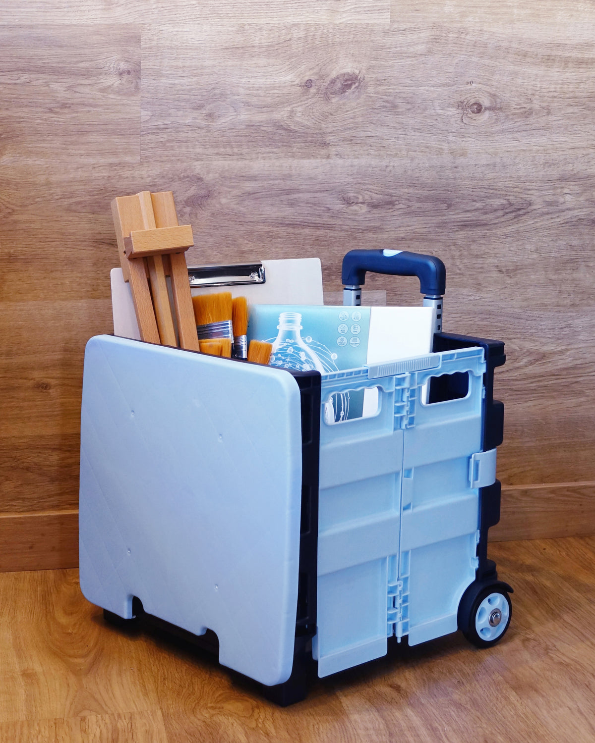 Foldable Rolling Art Cart